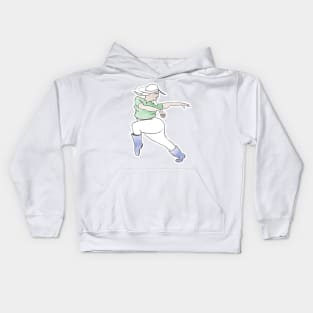 Dancing Granny #7 Kids Hoodie